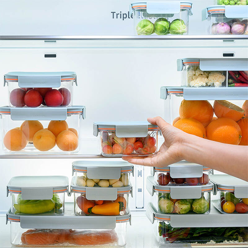 Hộp Đựng Thực Phẩm LocknLock Bisfree Modular Plus Nhiều Size, Nhựa Tritan - Màu xanh mint image number null